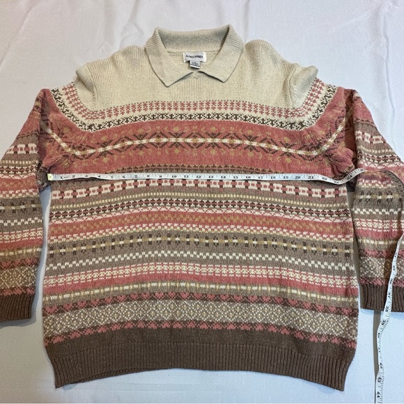 Alfred Dunner Sweater 2X – Vintage Ramie Cotton Knit, Made in Hong Kong - Picture 7 of 9